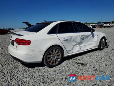 Trzecie zdjęcie samochodu z tyłu: 2012 AUDI A4 PREMIUM PLUS VIN:WAUFFAFL9CA116924 - miniatura