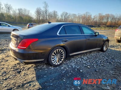 Trzecie zdjęcie samochodu z tyłu: 2019 GENESIS G90 5.0 ULTIMATE VIN:KMTF54JH8KU054568 - miniatura