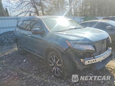 Czwarte zdjęcie samochodu z boku: 2020 HONDA PILOT ELITE VIN:5FNYF6H02LB041213 - miniatura