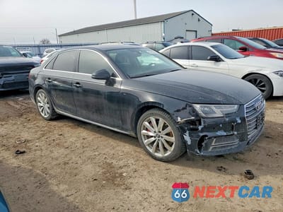 Czwarte zdjęcie samochodu z boku: 2018 AUDI A4 KOMFORT VIN:WAUANAF42JN009323 - miniatura
