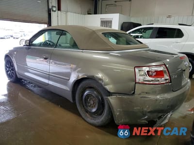 Drugie zdjęcie samochodu z przodu: 2007 AUDI A4 2.0T CABRIOLET VIN:WAUAF48H17K016885 - miniatura