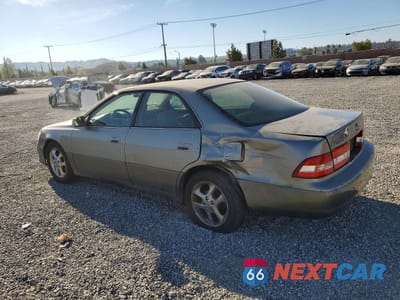 Drugie zdjęcie samochodu z przodu: 2000 LEXUS ES 300 BASE VIN:JT8BF28G5Y5085693 - miniatura