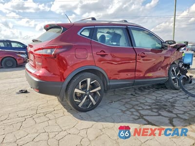 Trzecie zdjęcie samochodu z tyłu: 2022 NISSAN ROGUE SPORT SL VIN:JN1BJ1CW8NW497365 - miniatura