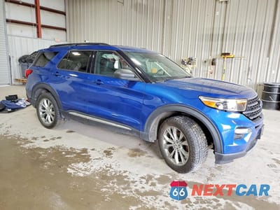 Czwarte zdjęcie samochodu z boku: 2020 FORD EXPLORER XLT VIN:1FMSK8DH5LGA87824 - miniatura