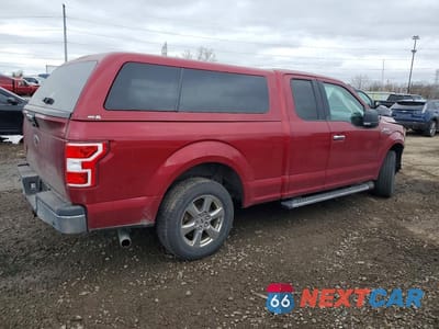 Trzecie zdjęcie samochodu z tyłu: 2018 FORD F150 SUPER CAB VIN:1FTEX1CB9JFA05118 - miniatura