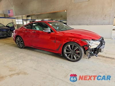 Czwarte zdjęcie samochodu z boku: 2020 INFINITI Q60 RED SPORT 400 VIN:JN1FV7EK6LM400076 - miniatura