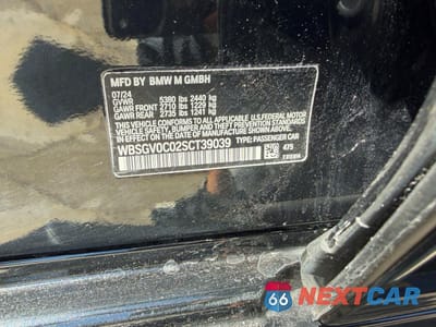 Zdjęcie 10 z 10 samochodu: 2025 BMW M8 VIN:WBSGV0C02SCT39039 - miniatura