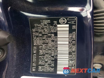 Zdjęcie 12 z 12 samochodu: 2013 TOYOTA COROLLA LE VIN:2T1BU4EE1DC023923 - miniatura