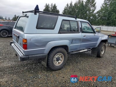 Trzecie zdjęcie samochodu z tyłu: 1989 TOYOTA 4RUNNER SR5 V6 VIN:JT3VN66W8K0039075 - miniatura