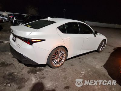 Trzecie zdjęcie samochodu z tyłu: 2023 LEXUS IS 300 BASE VIN:JTHD81F25P5051417 - miniatura
