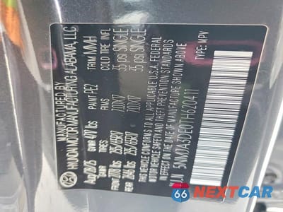 Zdjęcie 13 z 13 samochodu: 2026 HYUNDAI TUCSON SE VIN:5NMJA3DE0TH620411 - miniatura