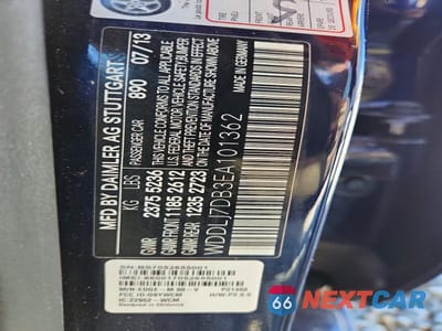 Zdjęcie 13 z 13 samochodu: 2014 MERCEDES-BENZ CLS 550 VIN:WDDLJ7DB3EA101362 - miniatura