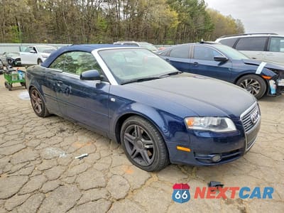 Czwarte zdjęcie samochodu z boku: 2008 AUDI A4 2.0T CABRIOLET QUATTRO VIN:WAUDF48H78K003105 - miniatura