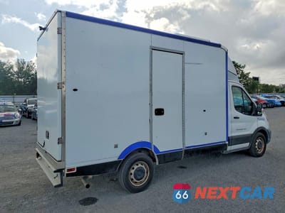 Trzecie zdjęcie samochodu z tyłu: 2020 FORD TRANSIT 350 DELIVERY TRUCK VIN:1FDBW5Z82LKA95565 - miniatura