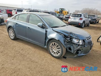 Czwarte zdjęcie samochodu z boku: 2012 CHEVROLET CRUZE ECO VIN:1G1PJ5SC0C7257518 - miniatura