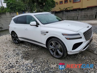 Czwarte zdjęcie samochodu z boku: 2025 GENESIS GV80 2.5T PRESTIGE VIN:KMUHCESBXSU275051 - miniatura