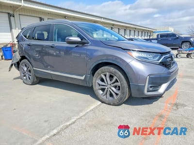 Czwarte zdjęcie samochodu z boku: 2021 HONDA CR-V TOURING VIN:2HKRW2H92MH648565 - miniatura