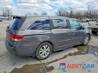 Trzecie zdjęcie samochodu z tyłu: 2016 HONDA ODYSSEY EXL VIN:5FNRL5H67GB093194 - miniatura