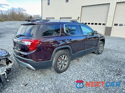 Czwarte zdjęcie samochodu z boku: 2020 GMC ACADIA SLE VIN:1GKKNRL43LZ235977 - miniatura