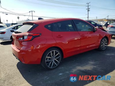 Trzecie zdjęcie samochodu z tyłu: 2024 SUBARU IMPREZA SPORT VIN:JF1GUAFC8R8863627 - miniatura