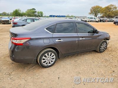 Trzecie zdjęcie samochodu z tyłu: 2014 NISSAN SENTRA SV VIN:3N1AB7AP5EL675147 - miniatura