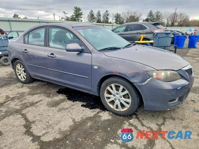 Czwarte zdjęcie samochodu z boku: 2007 MAZDA 3 I VIN:JM1BK32F071667757 - miniatura