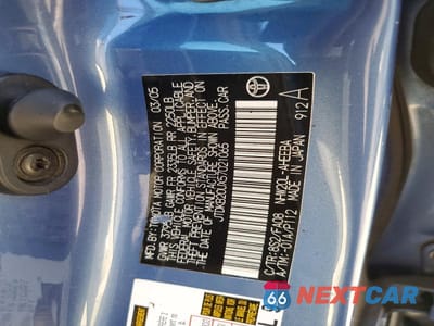 Zdjęcie 13 z 13 samochodu: 2005 TOYOTA PRIUS BASE VIN:JTDKB20UX57021065 - miniatura