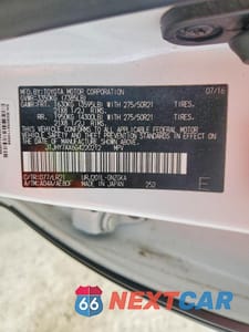 Zdjęcie 13 z 14 samochodu: 2016 LEXUS LX 570 BASE VIN:JTJHY7AX6G4220212 - miniatura