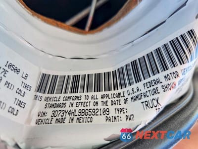 Zdjęcie 12 z 12 samochodu: 2011 DODGE RAM 3500 VIN:3D73Y4HL9BG592109 - miniatura
