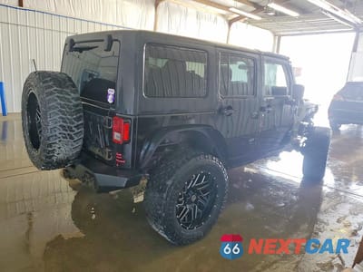 Trzecie zdjęcie samochodu z tyłu: 2015 JEEP WRANGLER UNLIMITED SAHARA VIN:1C4BJWEG8FL509209 - miniatura