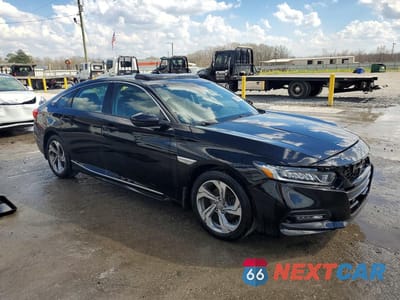 Czwarte zdjęcie samochodu z boku: 2018 HONDA ACCORD EXL VIN:1HGCV1F52JA087789 - miniatura