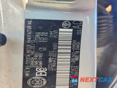 Zdjęcie 12 z 12 samochodu: 2013 TOYOTA MATRIX L VIN:2T1KU4EE3DC078065 - miniatura