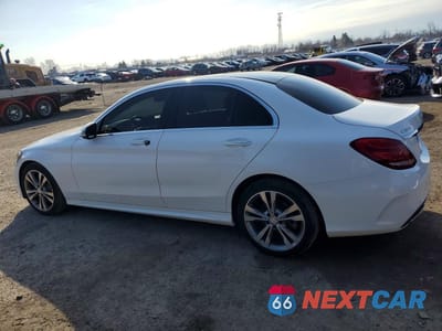 Drugie zdjęcie samochodu z przodu: 2018 MERCEDES-BENZ C 300 4MATIC VIN:55SWF4KB5JU257039 - miniatura