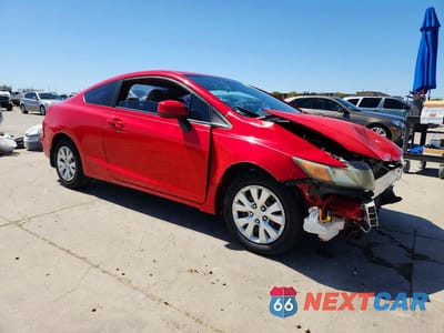 Czwarte zdjęcie samochodu z boku: 2012 HONDA CIVIC LX VIN:2HGFG3B5XCH547486 - miniatura