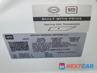 Zdjęcie 13 z 13 samochodu: 2023 GMC ACADIA AT4 AWD VIN:1GKKNKL46PZ117743 - miniatura