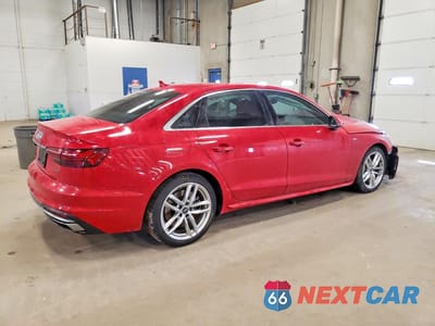 Trzecie zdjęcie samochodu z tyłu: 2020 AUDI A4 PREMIUM PLUS VIN:WAUENAF47LA054477 - miniatura