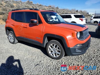 Czwarte zdjęcie samochodu z boku: 2017 JEEP RENEGADE LATITUDE VIN:ZACCJBBB6HPF15773 - miniatura