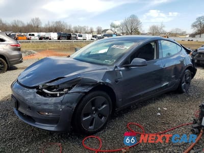2022 TESLA MODEL 3 5YJ3E1EB1NF260883 - główne zdjęcie licytacji z USA - miniatura