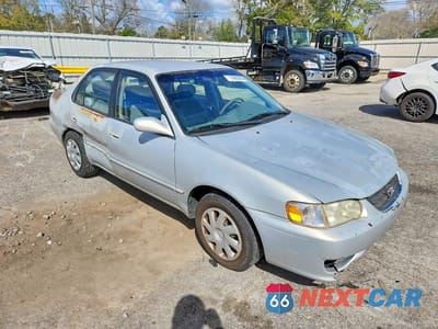 Czwarte zdjęcie samochodu z boku: 2001 TOYOTA COROLLA LE VIN:1NXBR12E71Z517606 - miniatura