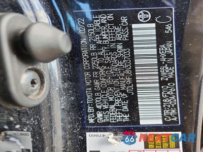 Zdjęcie 12 z 12 samochodu: 2022 TOYOTA PRIUS LE AWD-E VIN:JTDL9MFU8N3037033 - miniatura