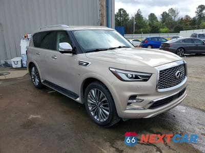 Czwarte zdjęcie samochodu z boku: 2018 INFINITI QX80 BASE VIN:JN8AZ2NC8J9440204 - miniatura