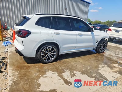 Trzecie zdjęcie samochodu z tyłu: 2022 BMW X3 XDRIVE30I VIN:5UX53DP04N9M76585 - miniatura