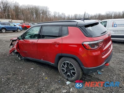 Drugie zdjęcie samochodu z przodu: 2025 JEEP COMPASS TRAILHAWK VIN:3C4NJDDNXST621879 - miniatura