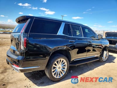 Trzecie zdjęcie samochodu z tyłu: 2021 CADILLAC ESCALADE PREMIUM LUXURY VIN:1GYS3BKLXMR167433 - miniatura
