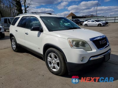 Czwarte zdjęcie samochodu z boku: 2010 GMC ACADIA SLE VIN:1GKLVLED6AJ109316 - miniatura