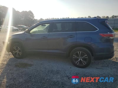 Drugie zdjęcie samochodu z przodu: 2016 TOYOTA HIGHLANDER XLE VIN:5TDKKRFH8GS133262 - miniatura