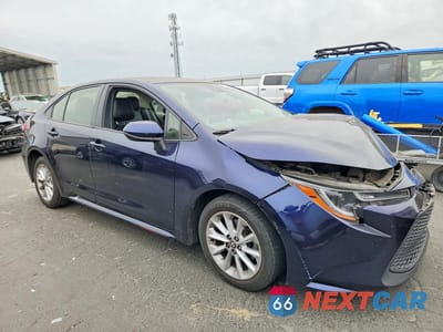 Czwarte zdjęcie samochodu z boku: 2020 TOYOTA COROLLA LE VIN:JTDHPRAE7LJ069652 - miniatura