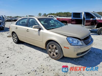 Czwarte zdjęcie samochodu z boku: 2006 KIA OPTIMA LX VIN:KNAGE123465067190 - miniatura