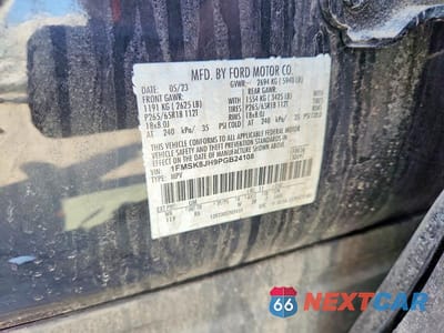 Zdjęcie 13 z 13 samochodu: 2023 FORD EXPLORER TIMBERLINE VIN:1FMSK8JH9PGB24108 - miniatura