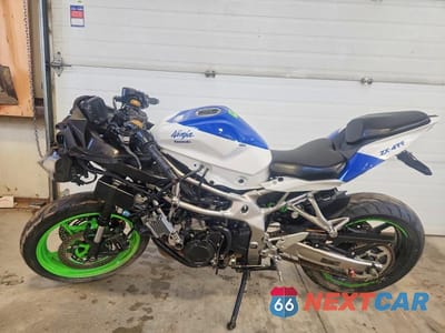 Trzecie zdjęcie samochodu z tyłu: 2024 KAWASAKI ZX400 S VIN:ML5ZXCS11RDA27012 - miniatura